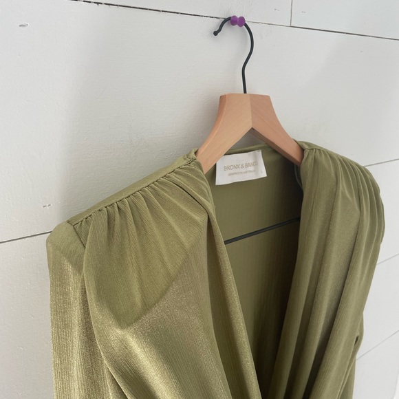 Bronx & Banco x Revolve Bodysuit in Olive - Picture 6 of 12